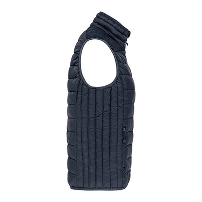 Navy - Side - Kariban Womens-Ladies Lightweight Down Bodywarmer