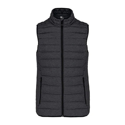 Marl Dark Grey - Front - Kariban Womens-Ladies Lightweight Down Bodywarmer