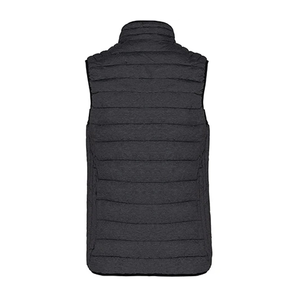 Marl Dark Grey - Back - Kariban Womens-Ladies Lightweight Down Bodywarmer