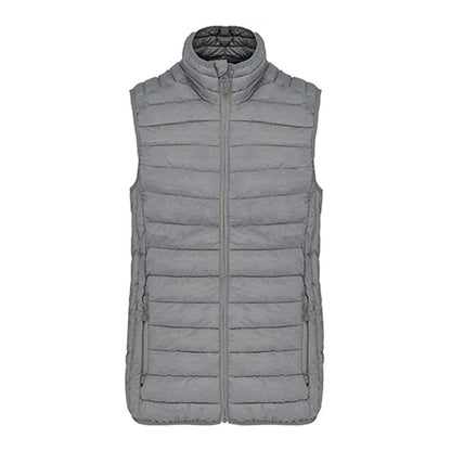 Marl Silver - Front - Kariban Womens-Ladies Lightweight Down Bodywarmer