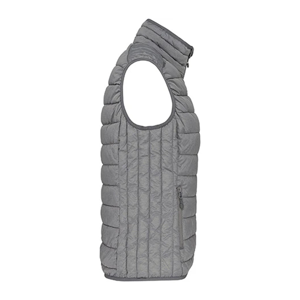 Marl Silver - Side - Kariban Womens-Ladies Lightweight Down Bodywarmer