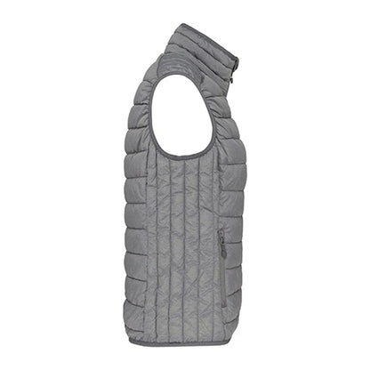Marl Silver - Side - Kariban Womens-Ladies Lightweight Down Bodywarmer