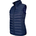 Navy - Front - Kariban Womens-Ladies Lightweight Down Bodywarmer