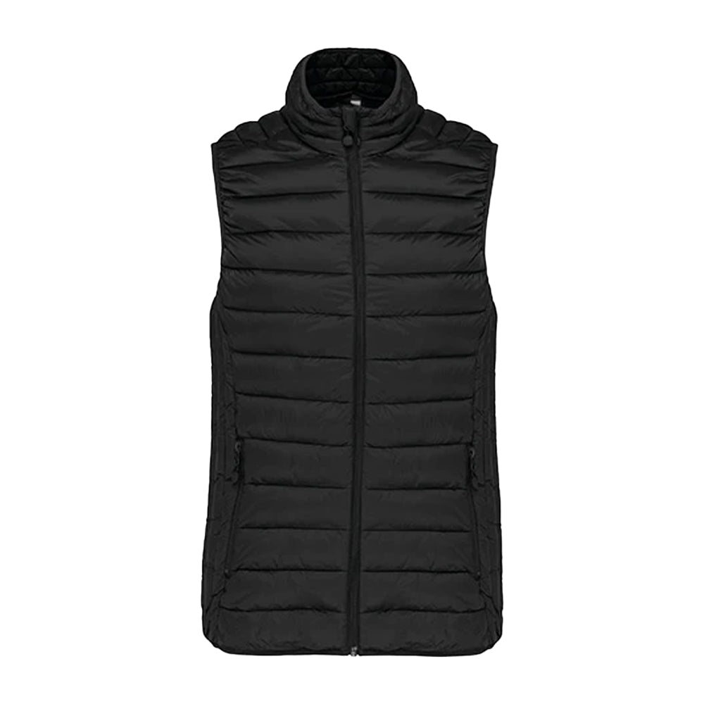 Black - Front - Kariban Womens-Ladies Lightweight Down Bodywarmer