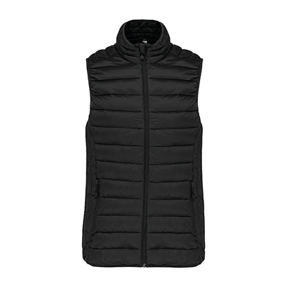 Black - Front - Kariban Womens-Ladies Lightweight Down Bodywarmer