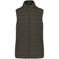 Dark Khaki - Front - Kariban Womens-Ladies Lightweight Down Bodywarmer