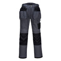 Zoom Grey-Black - Front - Portwest Mens PW3 Work Holster Trousers