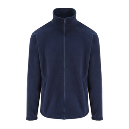 Navy - Front - PRO RTX Adults Unisex Pro Fleece Jacket
