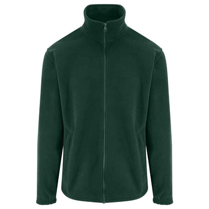 Bottle Green - Front - PRO RTX Adults Unisex Pro Fleece Jacket