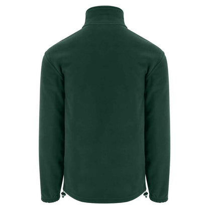 Bottle Green - Back - PRO RTX Adults Unisex Pro Fleece Jacket