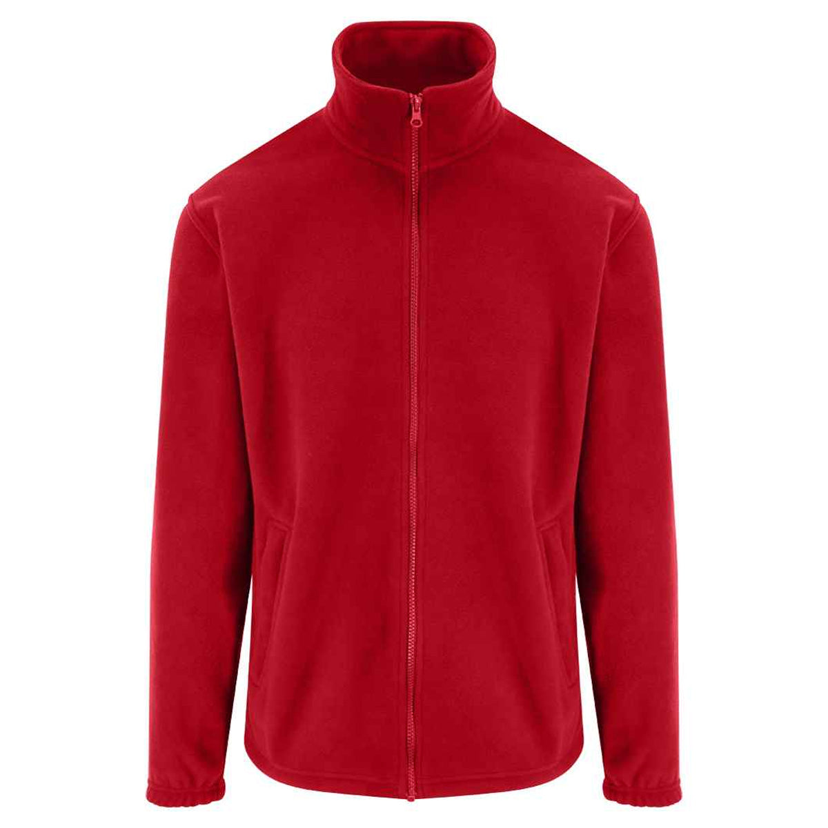 Red - Front - PRO RTX Adults Unisex Pro Fleece Jacket