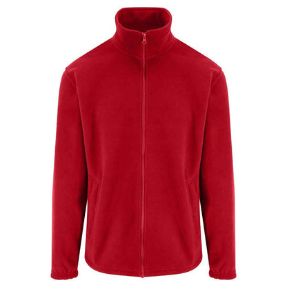 Red - Front - PRO RTX Adults Unisex Pro Fleece Jacket