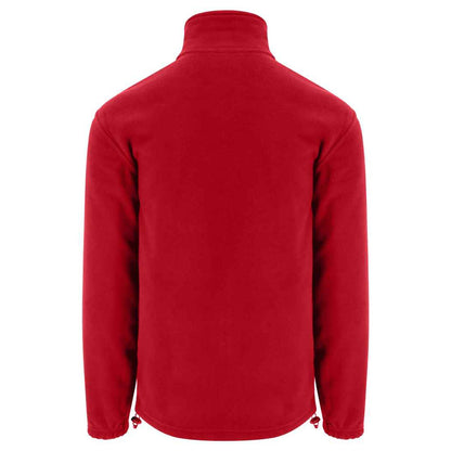 Red - Back - PRO RTX Adults Unisex Pro Fleece Jacket
