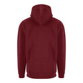 Burgundy - Back - PRO RTX Mens Pro Hoodie