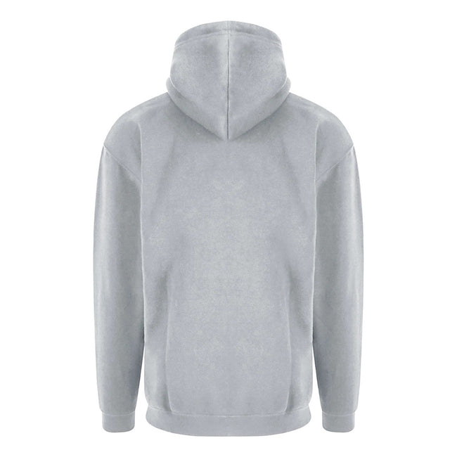 Grey Heather - Back - PRO RTX Mens Pro Hoodie