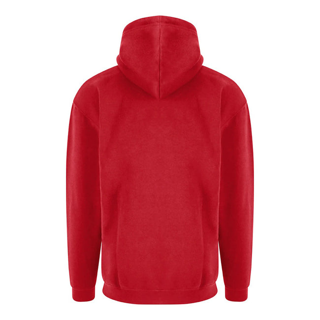 Red - Back - PRO RTX Mens Pro Hoodie