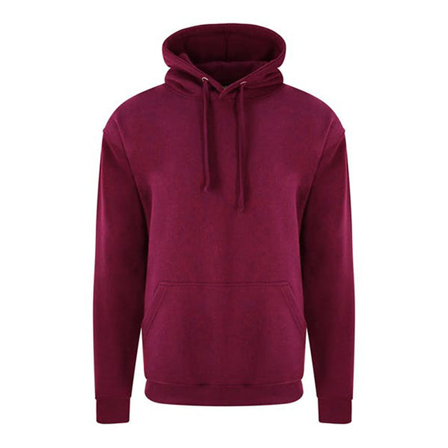 Burgundy - Front - PRO RTX Mens Pro Hoodie