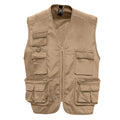 Rope - Front - SOLS Wild Unisex Full Zip Waistcoat Bodywarmer Jacket