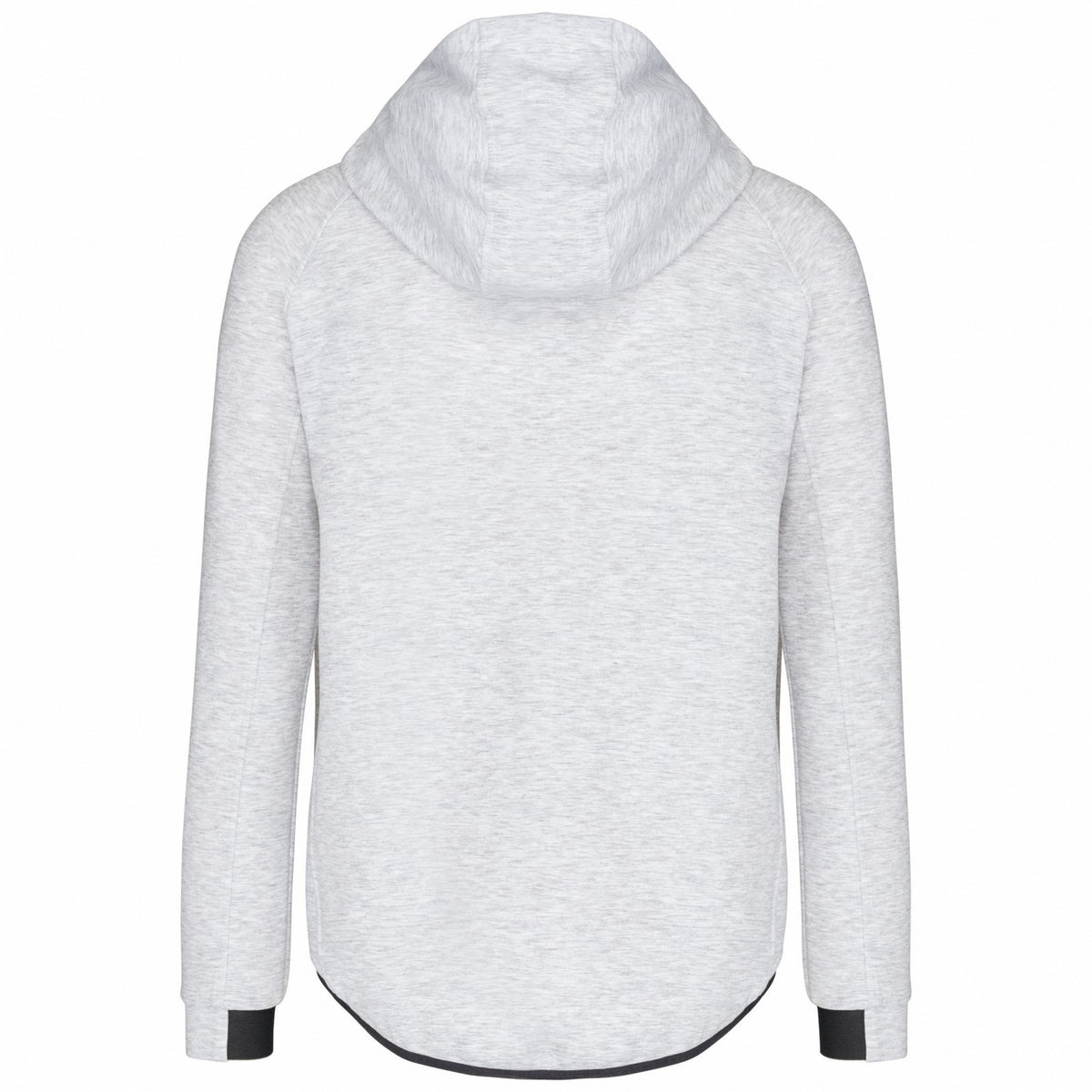 Ash Heather - Back - Proact Mens Performance Hooded Jacket
