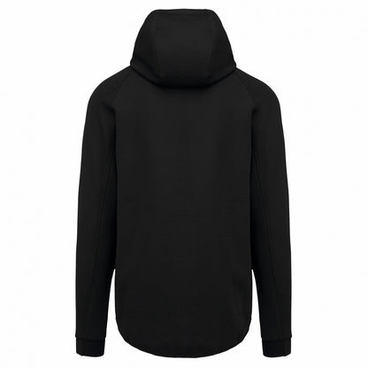 Black - Back - Proact Mens Performance Hooded Jacket