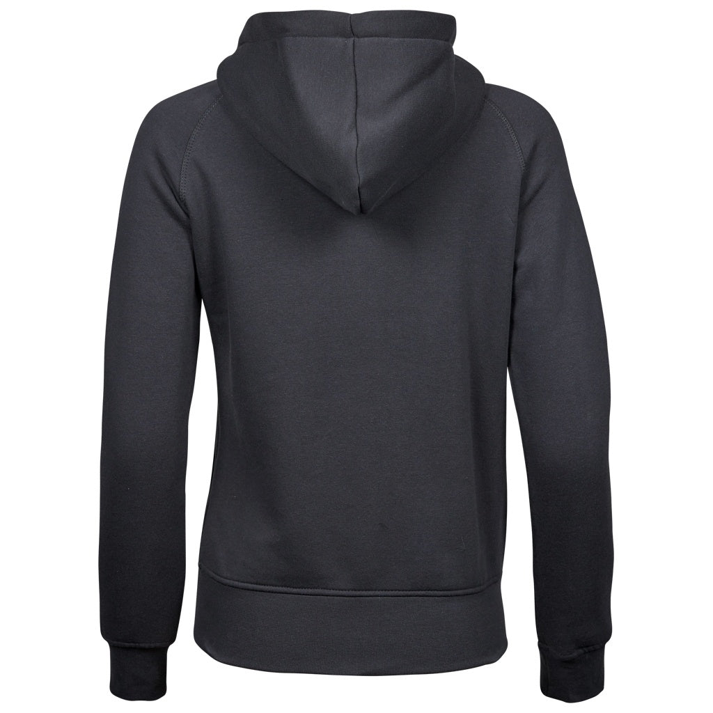 Dark Grey - Back - Tee Jays Womens-Ladies Fashion Zip Hoodie