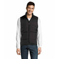 Black - Front - SOLS Warm Unisex Padded Bodywarmer Jacket