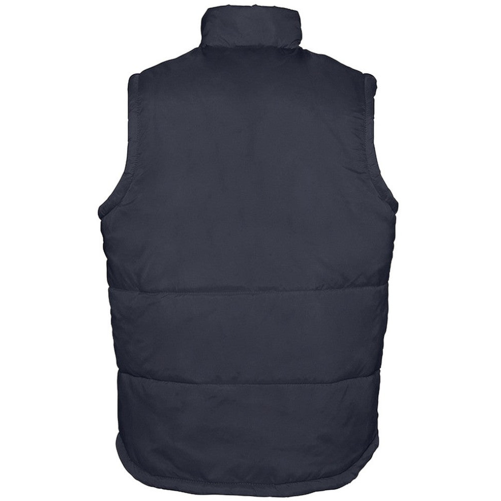 Navy - Pack Shot - SOLS Warm Unisex Padded Bodywarmer Jacket