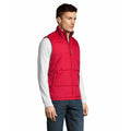 Red - Side - SOLS Warm Unisex Padded Bodywarmer Jacket