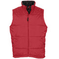 Red - Lifestyle - SOLS Warm Unisex Padded Bodywarmer Jacket