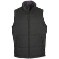 Charcoal - Front - SOLS Warm Unisex Padded Bodywarmer Jacket