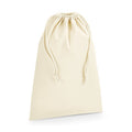 Natural - Back - Westford Mill Organic Premium Cotton Stuff Bag