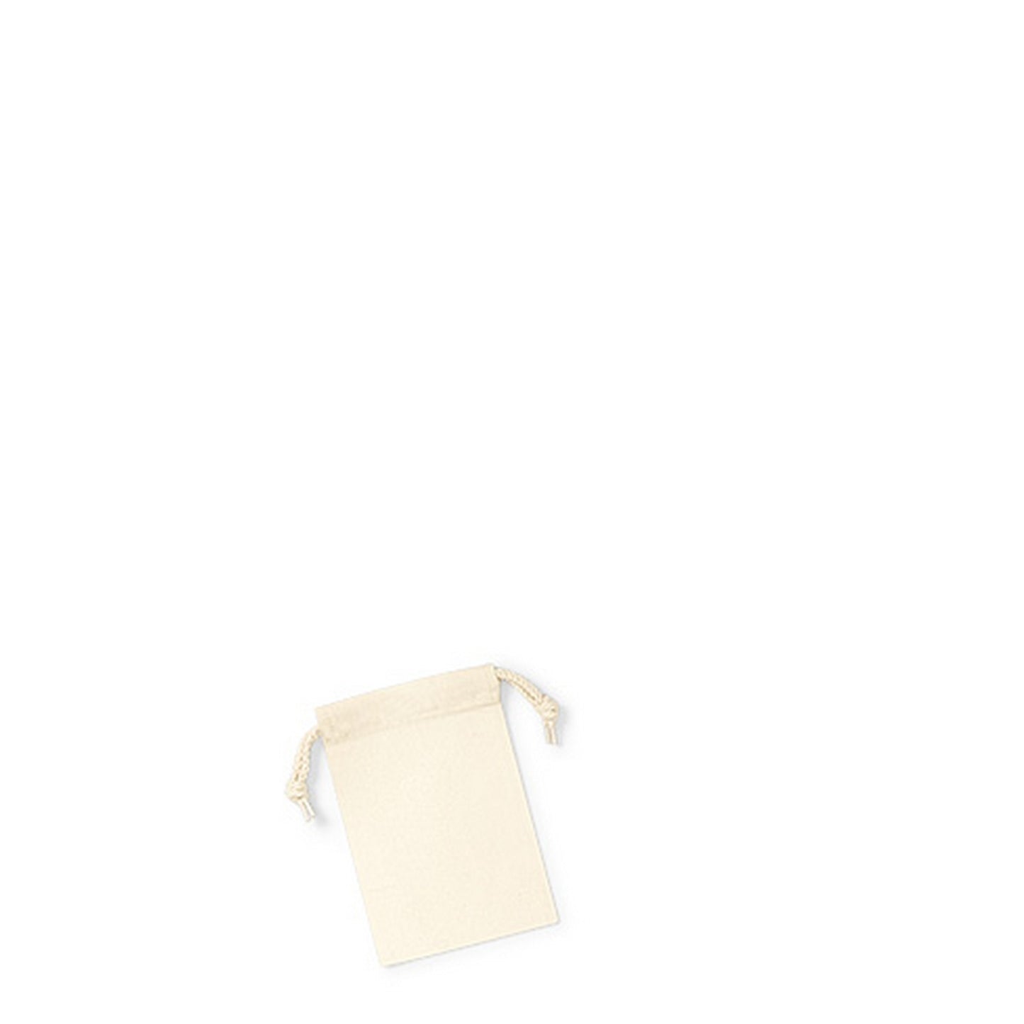 Natural - Pack Shot - Westford Mill Organic Premium Cotton Stuff Bag
