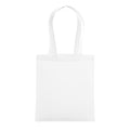 White - Front - Westford Mill Organic Premium Cotton Tote Bag