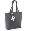 Graphite - Side - Westford Mill Organic Premium Cotton Tote Bag