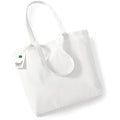 White - Side - Westford Mill Organic Premium Cotton Tote Bag