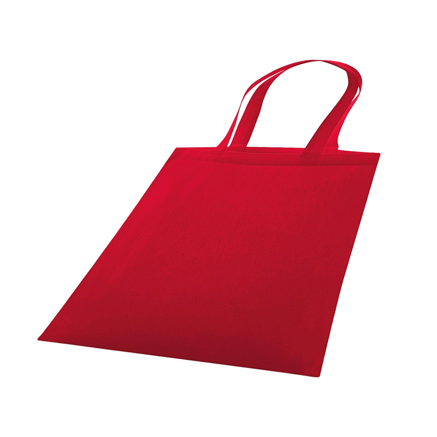 Classic Red - Back - Westford Mill Organic Premium Cotton Tote Bag