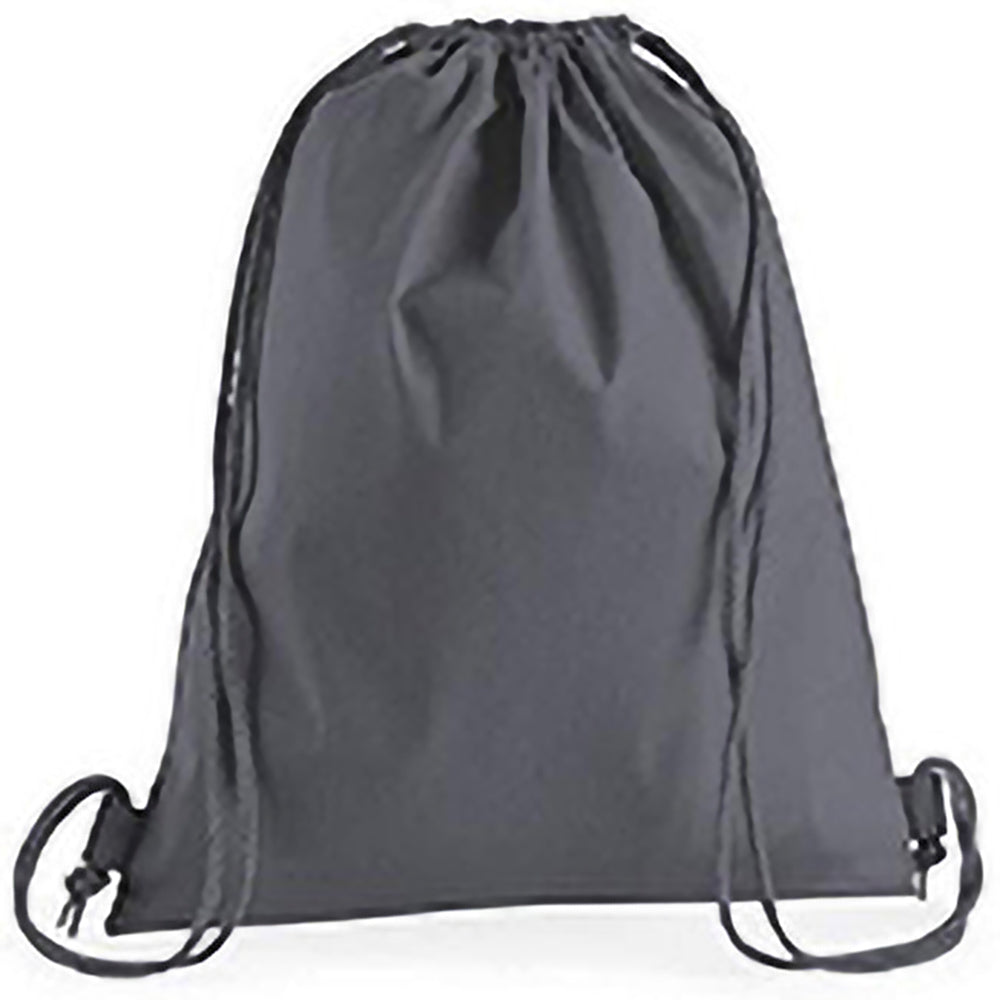 Graphite - Back - Westford Mill Organic Premium Cotton Gym Sack
