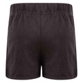Black-Black - Back - Skinni Minni Childrens-Kids Retro Shorts