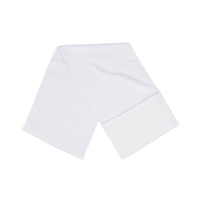 White - Front - Towel City Luxury Pocket Gym Towel