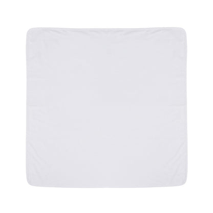 White - Front - Larkwood Baby Blanket