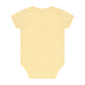 Pale Yellow - Back - Larkwood Baby Boys-Girls Essential Short Sleeve Bodysuit