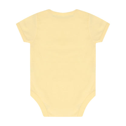 Pale Yellow - Back - Larkwood Baby Boys-Girls Essential Short Sleeve Bodysuit