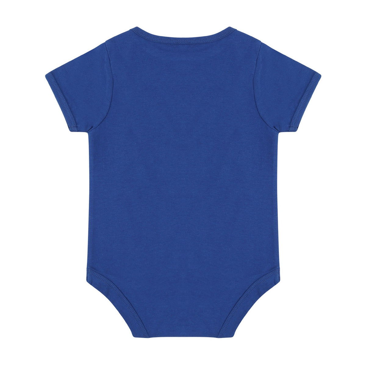 Royal Blue - Back - Larkwood Baby Boys-Girls Essential Short Sleeve Bodysuit