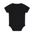 Black - Back - Larkwood Baby Boys-Girls Essential Short Sleeve Bodysuit