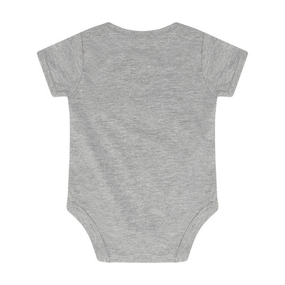 Heather Grey - Back - Larkwood Baby Boys-Girls Essential Short Sleeve Bodysuit