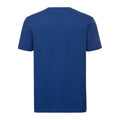 Bright Royal - Back - Russell Mens Authentic Pure Organic T-Shirt
