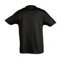 Deep Black - Back - SOLS Kids Regent Short Sleeve T-Shirt