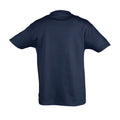 Denim - Back - SOLS Kids Regent Short Sleeve T-Shirt