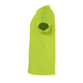 Apple Green - Side - SOLS Kids Regent Short Sleeve T-Shirt