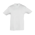 Ash - Front - SOLS Kids Regent Short Sleeve T-Shirt